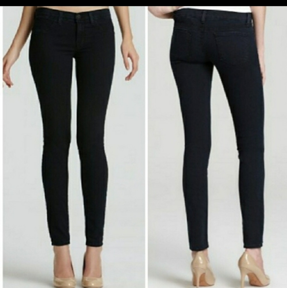 J Brand Olympia black jegging skinny jeans